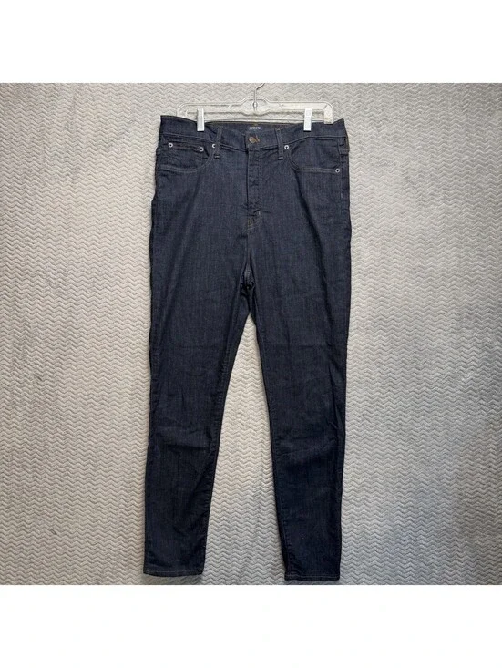 J Crew Size 31 High Rise Skinny Jeans Style AG728 Toothpick Excellent Condition