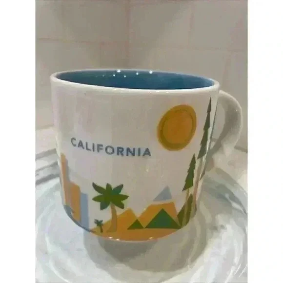 Starbucks California State You are Here Coffee Global City Mug 14oz Cup Travel