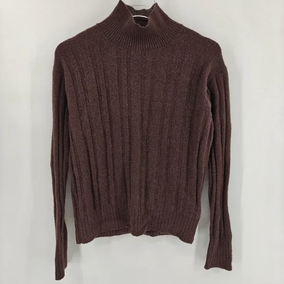 J.Crew Ribbed‎ Mockneck Sweater. Size XS.