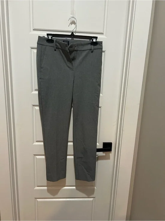 Gray Women’s ankle dress Pants - Classic Tailored Fit