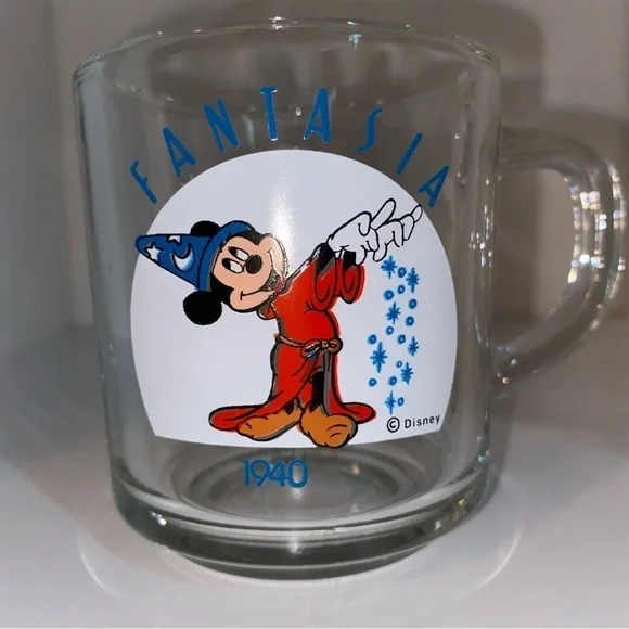 Fantasia 1940 Glass Cup