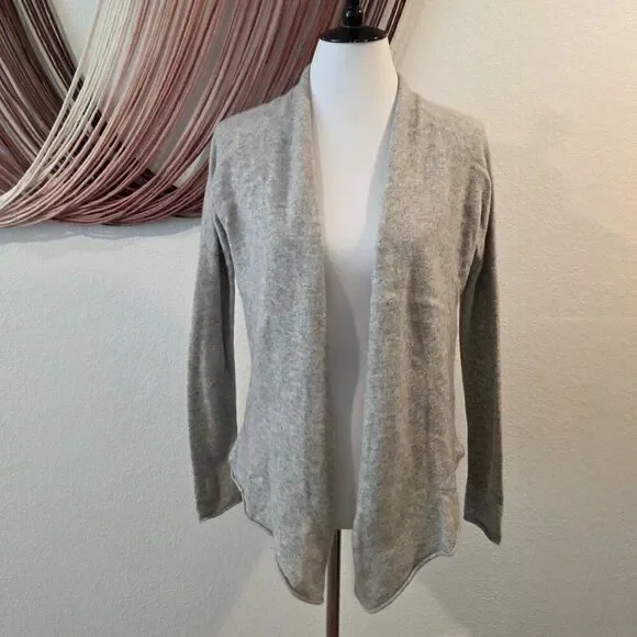 J. Crew Cashmere Waterfall Cardigan Sz XS