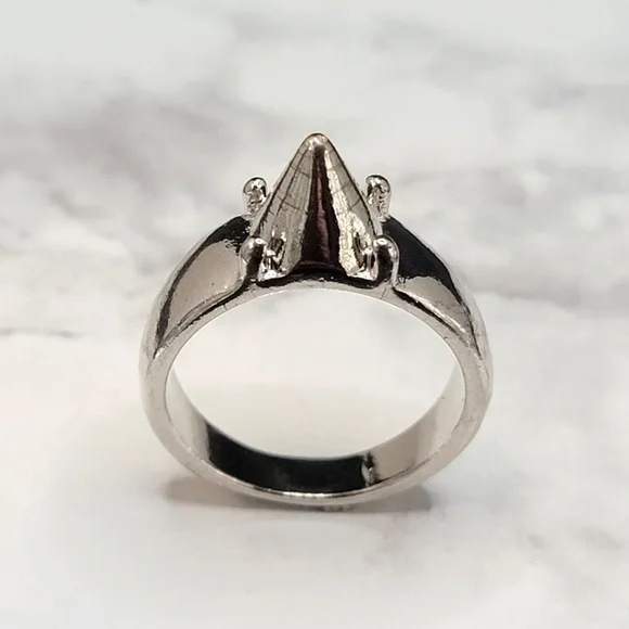 Silver Spike Ring