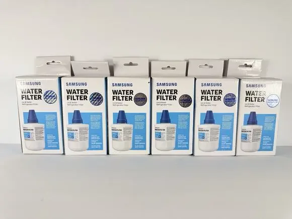 Genuine Samsung DA29-00003G Refrigerator Ice & Water Filter New Sealed 6 Pack