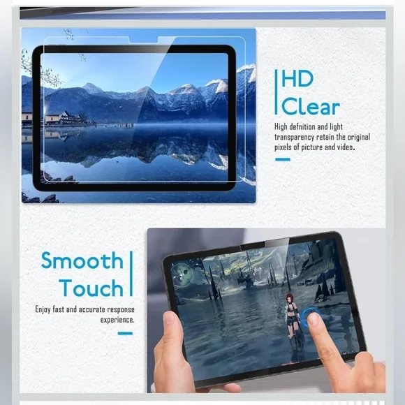 1 Pack Tempered Glass Screen Protector Compatible with iPad Air 13 inch M3 2025