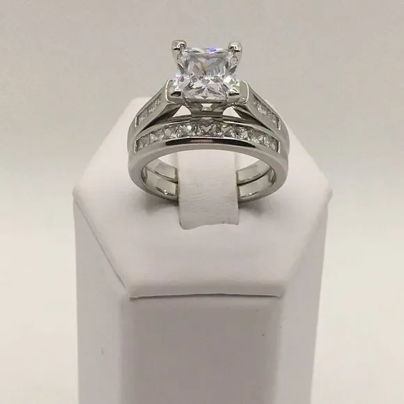 SILVER WEDDING RING