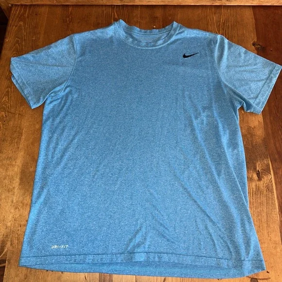 Nike Tee Men's Legend 2.0 T-Shirt Short Sleeve Large Blue Training Gym
