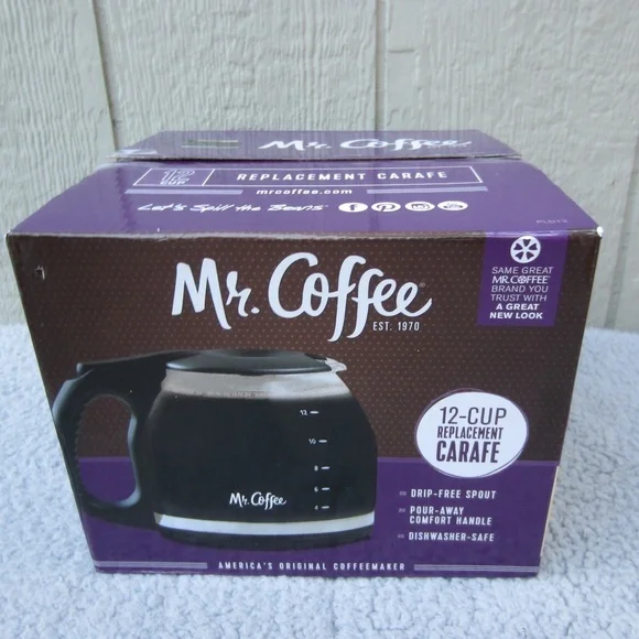 Mr. Coffee 12 Cup Glass Replacement Coffee Carafe New in the‎ Box