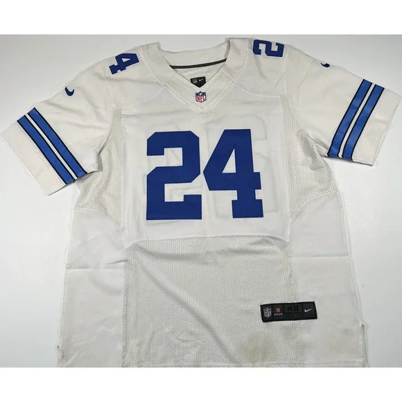 Nike‎ Dallas Cowboys Morris Claiborne Jersey Mens 48 White Sewn NFL #24