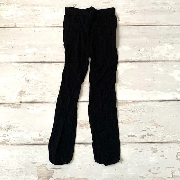Baby Girl 18-24m Black Stretch Tights Nylons Pantyhose Toddler Carters 18m 24m