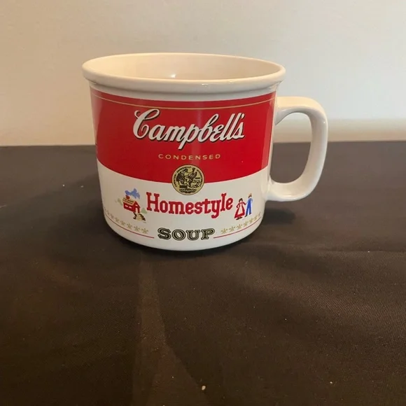 Red and White Soup‎ Mug