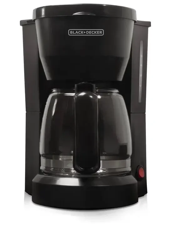 New BLACK+DECKER 5-Cup Coffeemaker, DCM600B Black