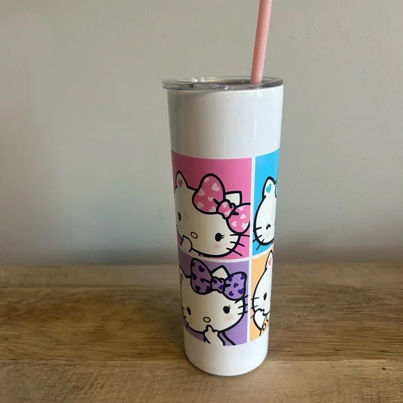 Hello Kitty X Gotcha Large capacity‎ 16oz Cup-tumbler 2023 Sanrio