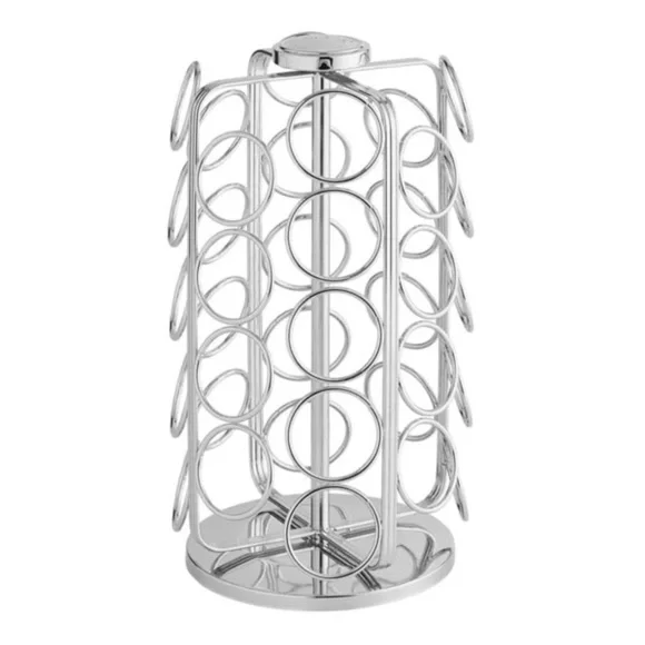 Keurig Stainless Steel Silver Toned K Cup 36 Coffee Pod Holder Large