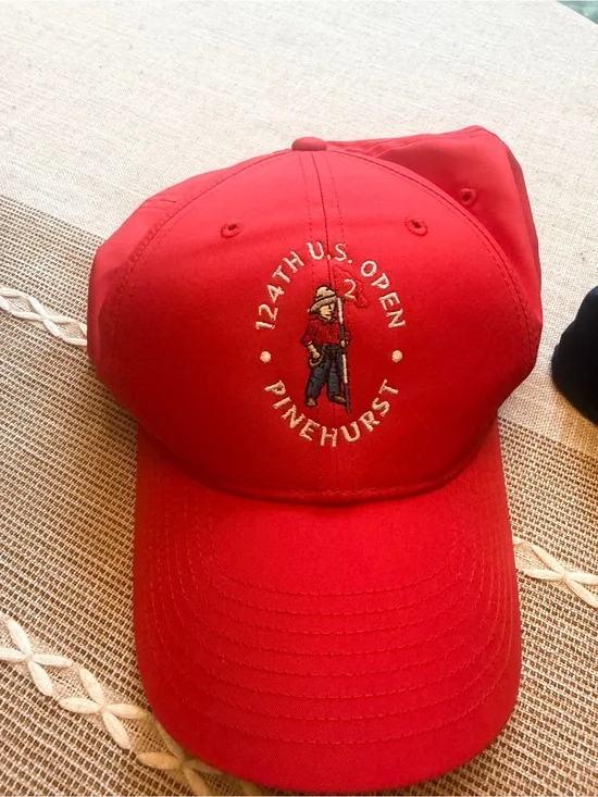 Nike Red 124th U.S. Open Pinehurst Golf Cap