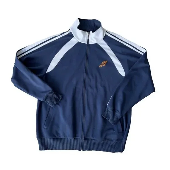 Nike Vintage Y2K Winged Foot Track‎ Jacket Navy / White Men's Medium (M)