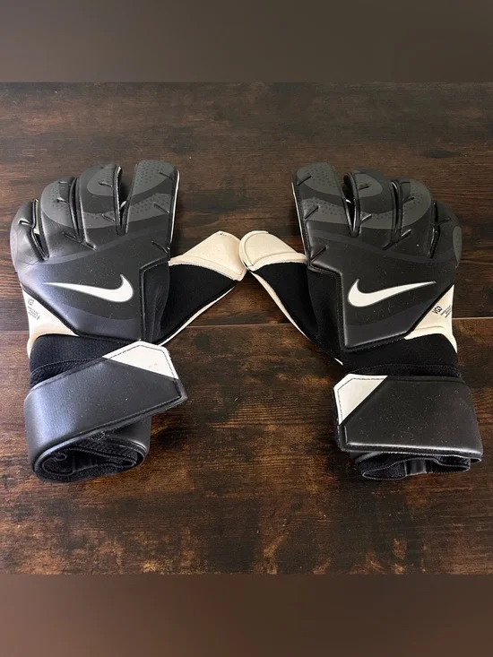 Nike Vapor Grip 3 Promo Goalkeeper GK Gloves Black Mens Size 9.5 FJ5568-010