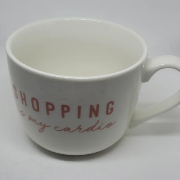 Shopping is my cardio coffee mug