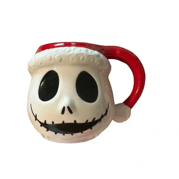 Disney NIGHTMARE BEFORE CHRISTMAS Ceramic Oversized JACK SKELLINGTON MUG - NWT