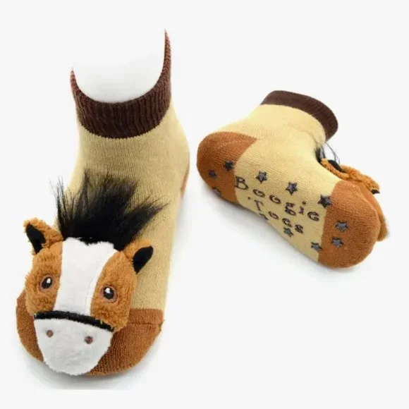 Pony Horse Rattle Socks