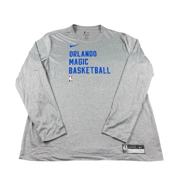Nike Engineered Orlando Magic Team‎ Issued #22 Franz Wagner L/S Shirt Size XLT