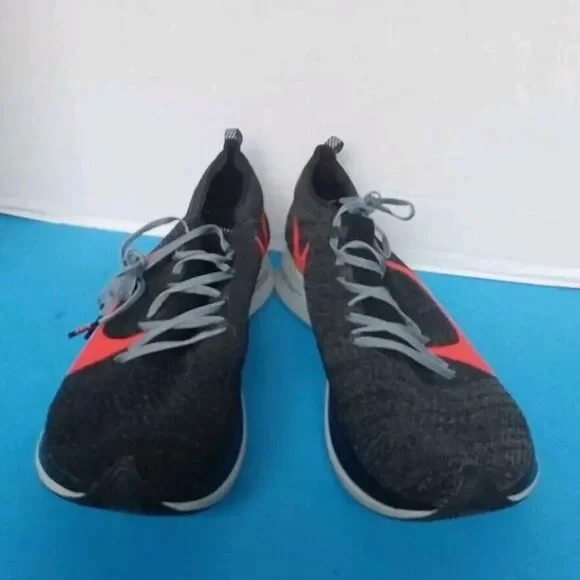 Nike Zoom Fly‎ Flyknit Running Shoes Black/Crimson Athletic Sneakers Lightweight