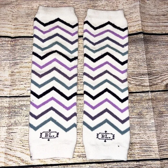 Zig Zag Baby Leg Warmers