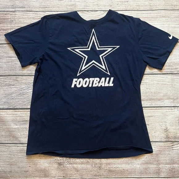 Dallas Cowboys Nike Men's Large Athletic Cut Short Sleeve Football NFL Tee‎