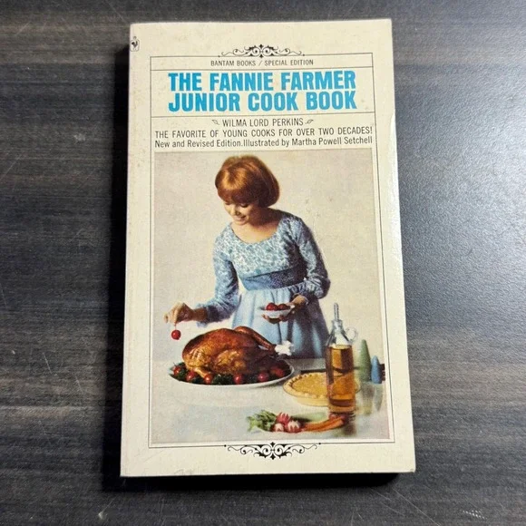 Fannie‎ Farmer Junior Cookbook Vintage Recipes Illustrated Cooking