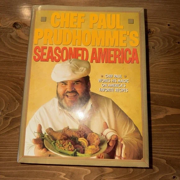 Chef‎ Paul Prudhomme's SIGNED Seasoned America - Hardcover + Extra
