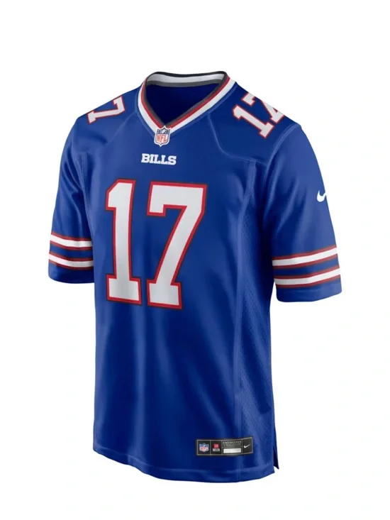 NWT Men’s Josh Allen Buffalo Bills Nike Team Game Player Jersey - Royal Sz S