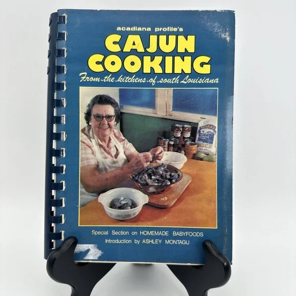 Acadiana Profiles Cajun Cooking 1990 South Louisiana Spiral Bound Recipes