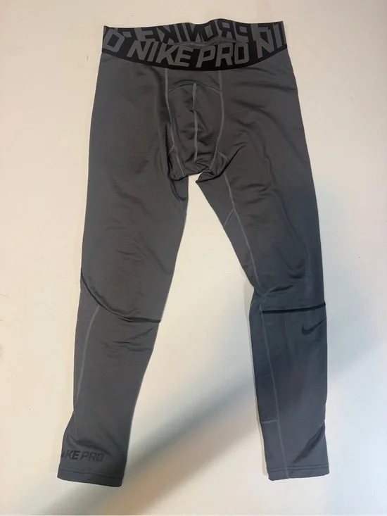 Nike Pro Men's Boxer Brief Tights - Charcoal Gray