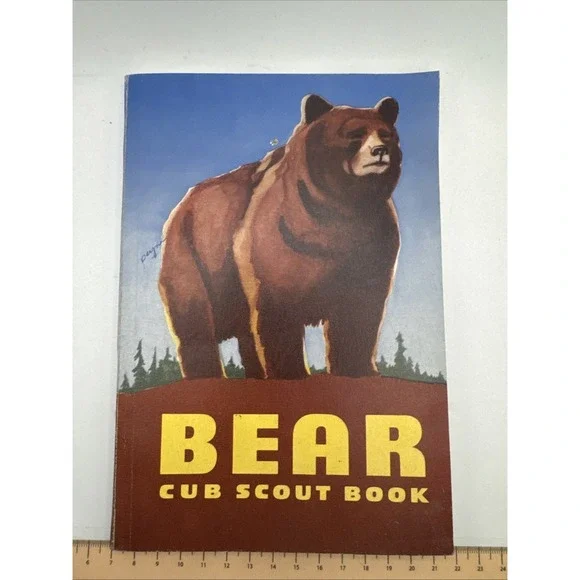 Vtg 1961 BEAR CUB SCOUT BOOK BOY SCOUTS AMERICA HANDBOOK