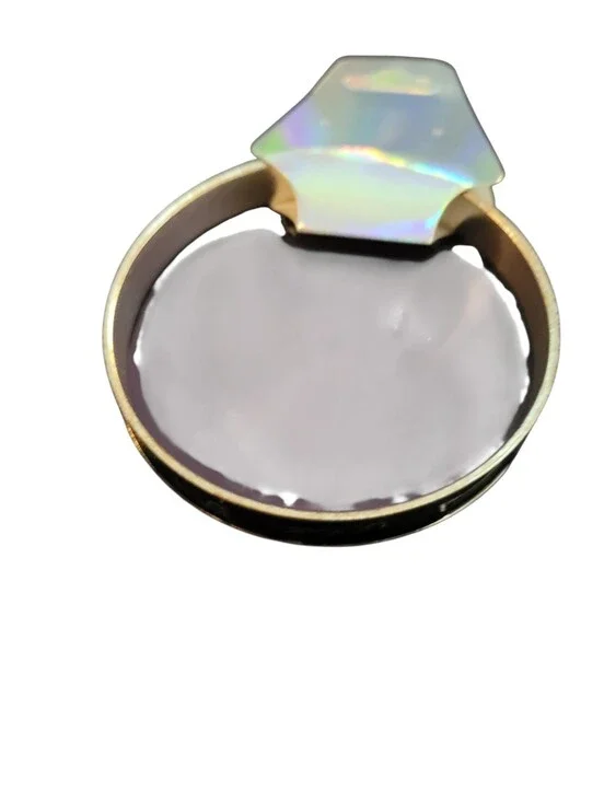 Enameled Bangle Bracelet Black