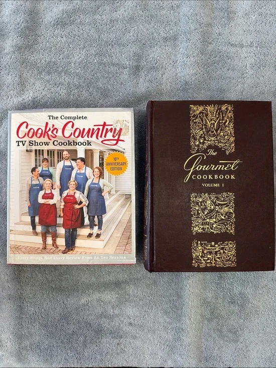 Cook's Country TV Show Cookbook & The Gourmet Cookbook Vol 1