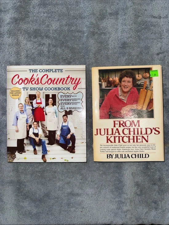 Cook's Country & From Julia Child's Kitchen - Cookbooks Set