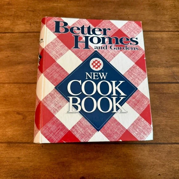 Better Homes and Gardens New Cook Book 11th Edition Red Plaid 1996 0696201887