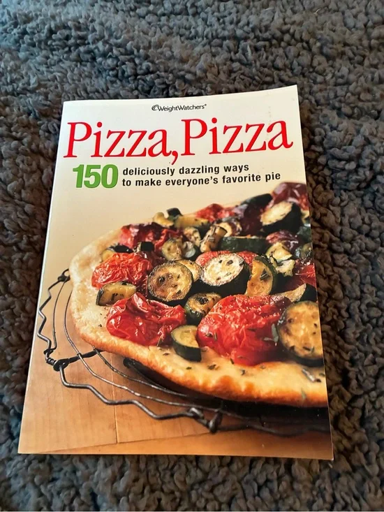 Weight Watchers Pizza, Pizza Cookbook - White and Red Cover