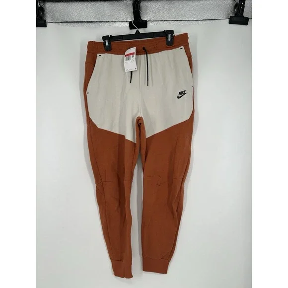 Nike Sportswear Tech Fleece Joggers Pants‎ Sweatpants Burnt Sunrise CU4495-825 L