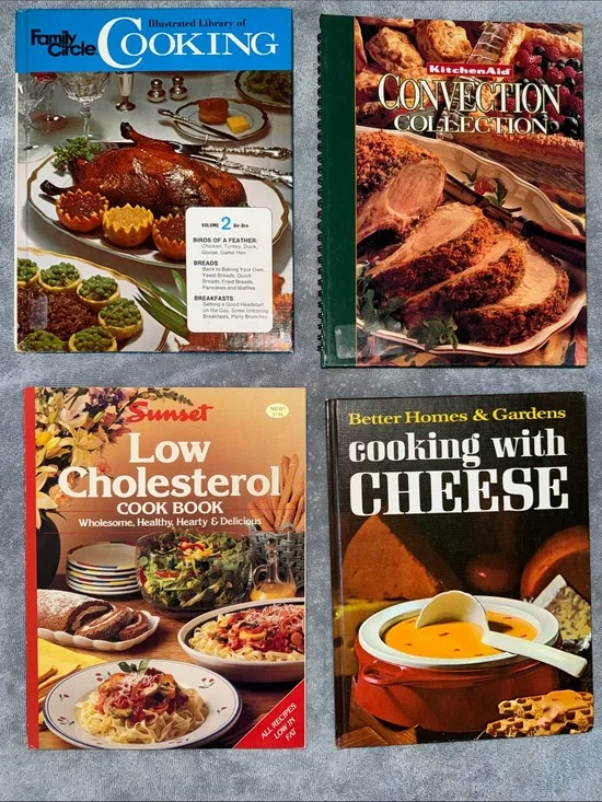 Better Homes And Gardens / Sunset / Family Circle / KitchenAid -  Cookbook Lot