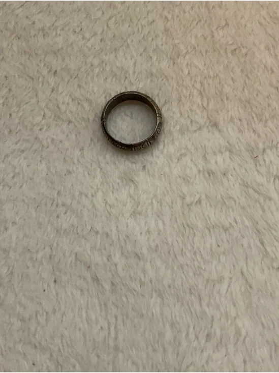 Brighton silver-tone engraved band ring