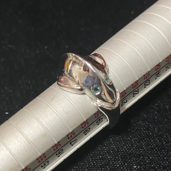 Vintage Silver Dolphin Ring