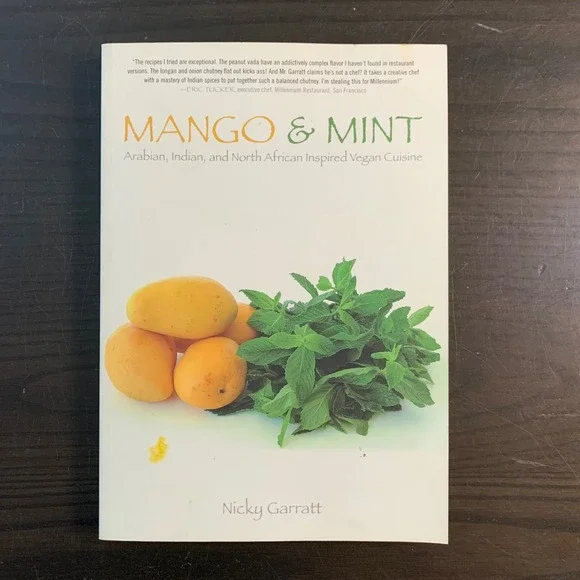 Mango &‎ Mint Nicky Garratt Vegan Cookbook Arabian Indian North African Cuisine
