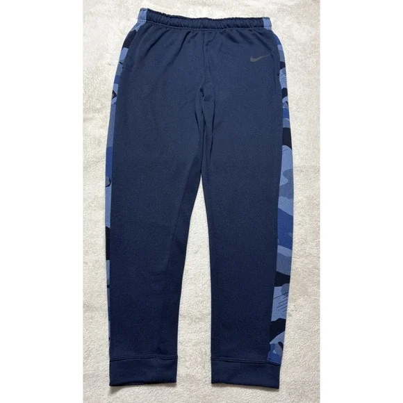 Nike Jogger Men's Size XL Dri-FIT Camo-Trim Fleece Tapered Sweatpants Athleisure