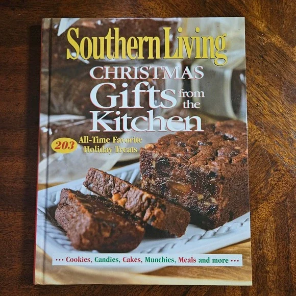 Southern Living Christmas Gifts from the Kitchen‎ Hardcover Cookbook 203 Recipes