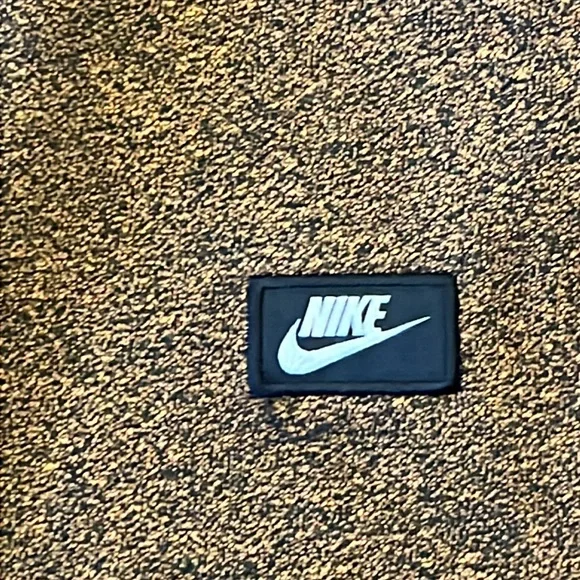 Nike Brown Hoodie‎ with Black and Orange Accents