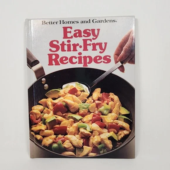 VTG 1990 First Edition Better Homes and Gardens Cookbook Easy Stir-Fry‎ Recipes