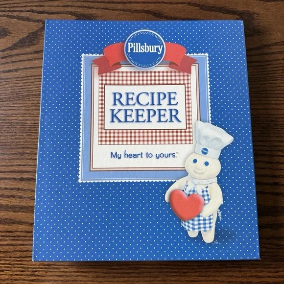 Pillsbury Doughboy Poppin'Fresh Recipe Keeper Notebook/Binder