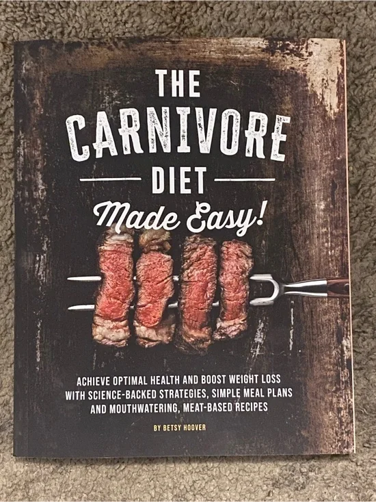 The Carnivore Diet Made Easy! Cookbook - Brown Cover
